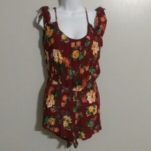 Ambiance large floral romper